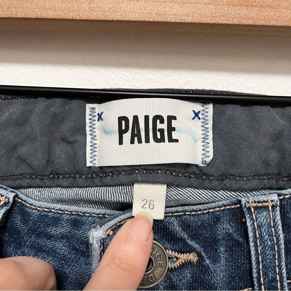 PAIGE Julia Step Hem Felice Step Hem Jeans Size 26 - Picture 5 of 13